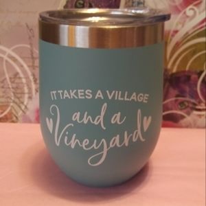 Insulated Wine Travel Cup-NWOT